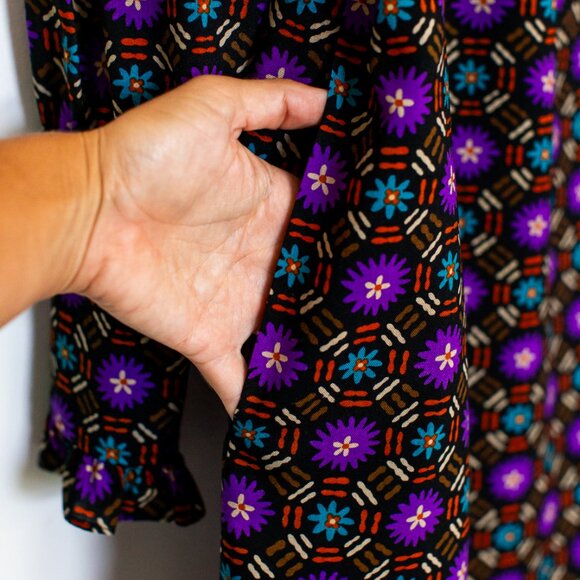 Saint Laurent Geo Motif Tunic Dress - Picture 5 of 16